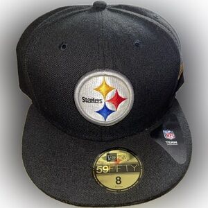 Brand New Steelers Fitted Hat - Size 8